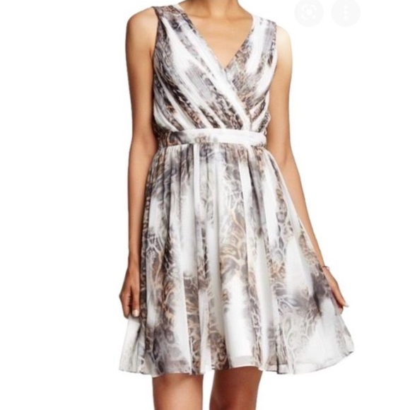 Catherine Malandrino white sleeveless back cutout dress NWT - Picture 1 of 8